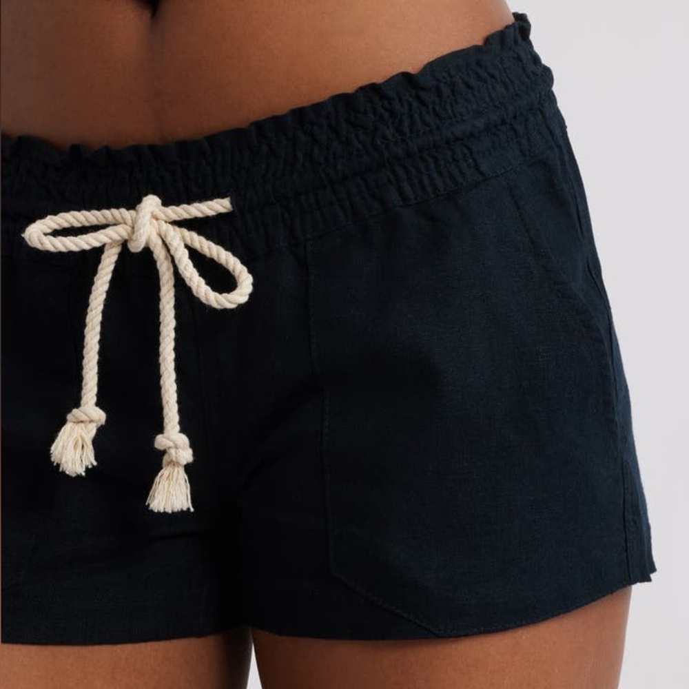 Roxy Oceanside Cotton Drawstring Shorts - Picture 5 of 7